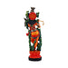 Lord Krishnar Standing On Base Murti - 14 x 4.5 Inches | Fiber Idol / Krishna Bhagwan Statue For Pooja - Fibre Murties