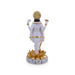 Vishnu Standing on Kamal Base Murti - 12 x 5.5 Inches | Fibre Vishnu Idol / Lord Vishnu Statue for Pooja - Fibre Murties