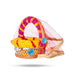 Laddu Gopal Basket with Handle - 7.5 x 6 Inches | Kanha Ji Ki Tokri with Cover/ Carry Basket for Laddu Gopal - Deity Accessories
