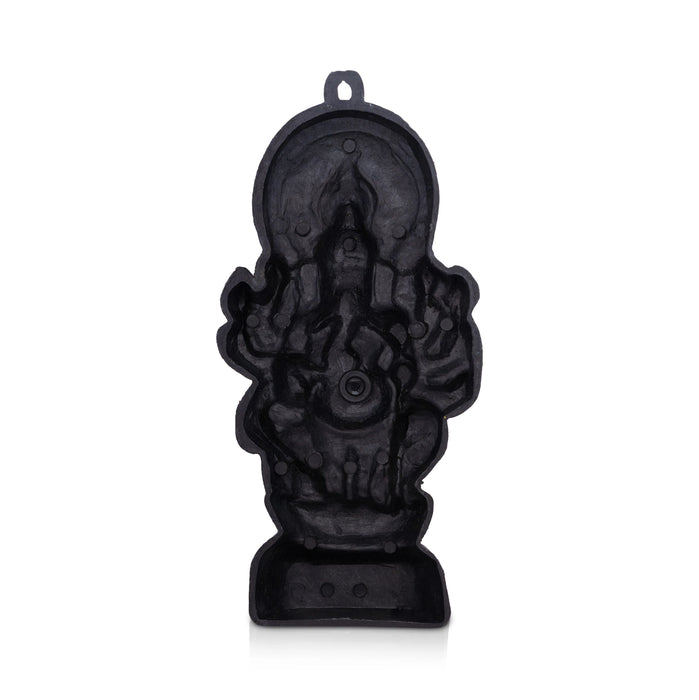 Subhadrishti Ganesha Wall Hanging - 10 x 5 Inches | Plastic Ganpati Idol/ Vinayagar Hanger For Wall Decor