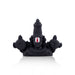 Balaji Murti - 2.5 x 3 Inches | Resin&Black Colour Perumal Statue/ Double Side Venkateswara Swamy Idol for Car - Car Stand & Car Accessories