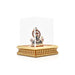 Balaji Murti - 3.5 x 2.75 Inches | Lucky Perumal Statue/ Multicolour Stone Balaji Idol With Dhoom for Table Top - Table Stand Accessories