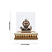 Balaji Murti - 3.5 x 2.75 Inches | Lucky Perumal Statue/ Multicolour Stone Balaji Idol With Dhoom for Table Top - Table Stand Accessories