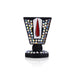 Vishnu Tilak With Base - 1.5 x 1 Inches | Enamel & Stone Design Perumal Namam/ Decorative Showpiece for Car - Car Stand & Car Accessories