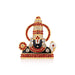 Balaji Murti - 2.5 x 2 Inches | Stone Design Perumal Statue/ Venkateswara Swamy Idol for Car Decor - Car Stand & Car Accessories