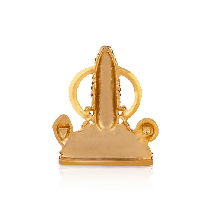 Balaji Murti - 2.5 x 2 Inches | Stone Design Perumal Statue/ Venkateswara Swamy Idol for Car Decor - Car Stand & Car Accessories