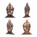 Deity Stand - 2 x 2 Inches | Car Decor/ Car Dashboard Decor - Car Stand & Car Accessories
