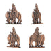 Deity Stand - 2 x 2 Inches | Car Decor/ Car Dashboard Decor - Car Stand & Car Accessories