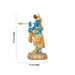 Flute Krishnan Statue - 4.5 x 1.5 Inches | Ceramic Sculpture/ Krishna Flute Statue for Pooja/ 90 Gms Approx - Fibre Murties