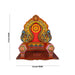 Ganpati Makhar - 11 x 9.5 Inches | Eco Friendly Ganpati Decoration/ Ganesh Makhar Decoration - Pooja Aasan & Bajot & Pooja Mat