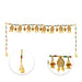 Fancy Toran - 36.5 Inches | Beads With Bell Design Thoran/ Door Hanging Toran for Home Decor - Toran