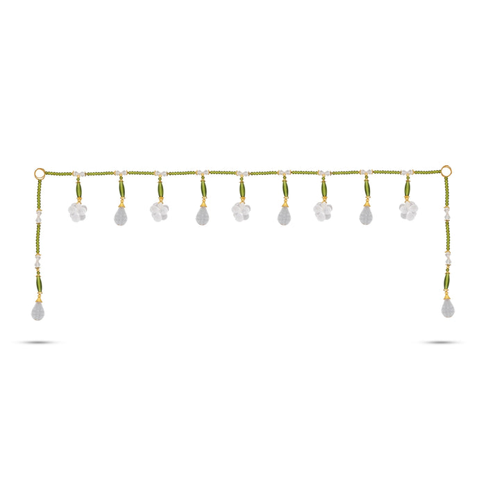 Fancy Toran - 35 Inches | Moti Toran/ Bandanwar/ Thoran for Door Decor - Toran