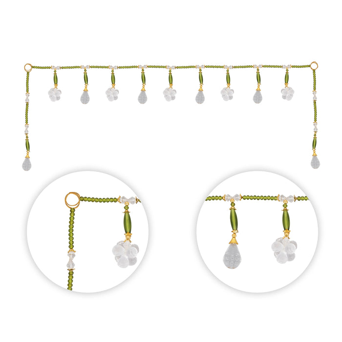 Fancy Toran - 35 Inches | Moti Toran/ Bandanwar/ Thoran for Door Decor - Toran