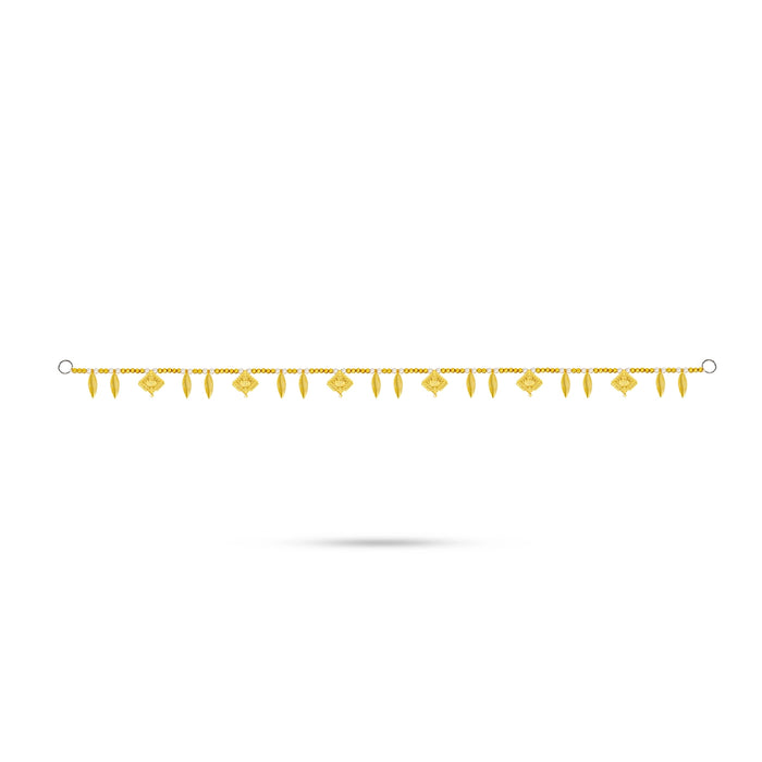 Fancy Toran - 36 Inches | Moti Toran/ Bandanwar/ Leaf Design Thoran for Door Decor - Toran