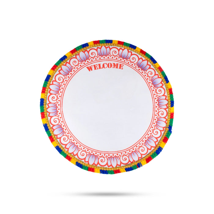 Kanku Pagla Cloth - 16 Inches | Welcome Cloth/ Swagat Asan for Bride And Baby - Ethnic Wear Accessories