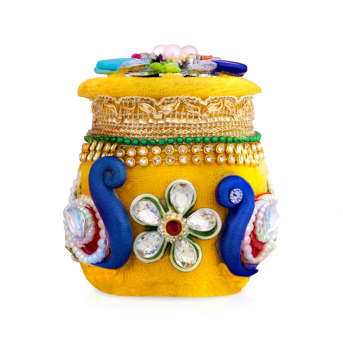 Lun Tabudi - 3 x 2.5 Inches | 6 Pcs / Marriage Ceremony Essential for Weddings, Engagements & Special Occasions