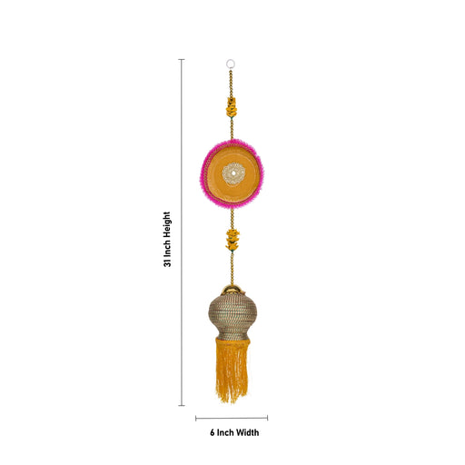 Wall Hanging - 31 x 6 Inches | Lota Design Wall Hanger/ Wall Decor for Living Room - Wall Hanging