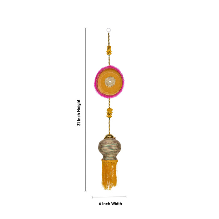 Wall Hanging - 31 x 6 Inches | Lota Design Wall Hanger/ Wall Decor for Living Room - Wall Hanging