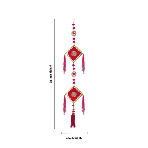 Wall Hanging - 38 x 6 Inches | Velvet Wall Hanger/ Wall Decor for Living Room - Wall Hanging