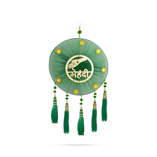 Wall Hanging Set - 27 x 12 Inches | 3 Pcs/ Ladi, Haldi Mehndi Shadi Design Wall Hanger for Living Room - Wall Hanging