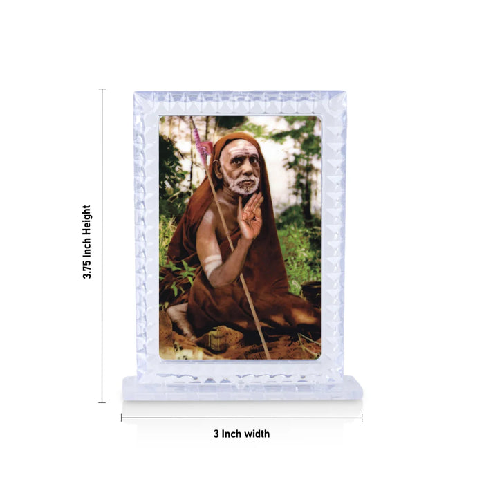 Acrylic Photo Frame - 3.75 x 3 Inches | Acrylic Photo Stand/ Photo Acrylic Frame for Car