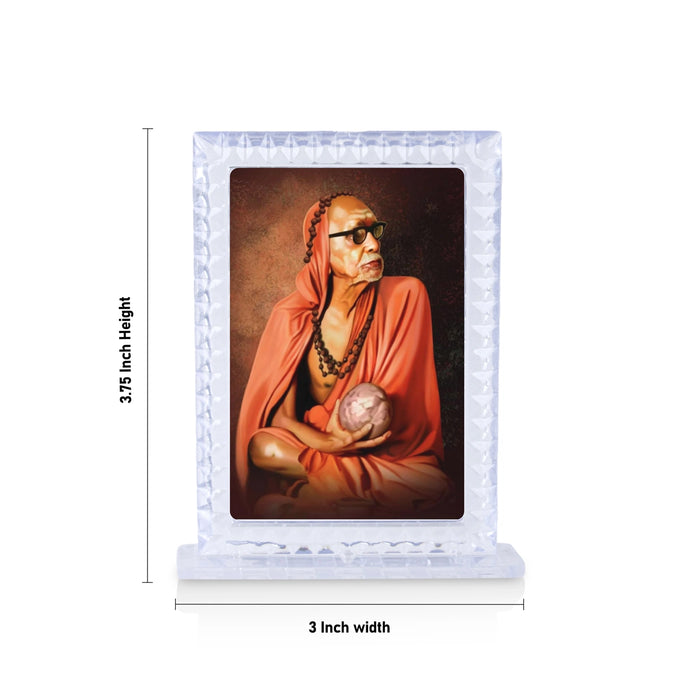 Acrylic Photo Frame - 3.75 x 3 Inches | Acrylic Photo Stand/ Photo Acrylic Frame for Car