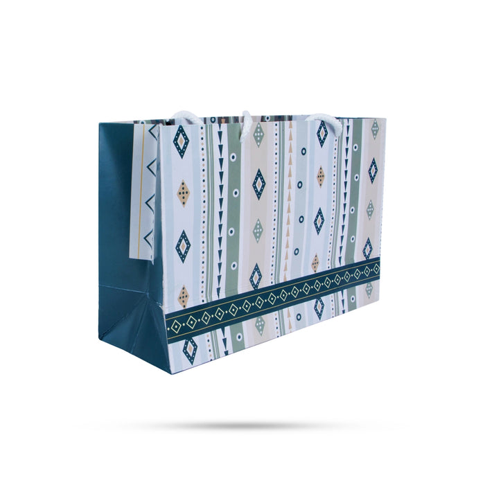 Gift Paper Bag With Handle Set - 9 x 3.25 x 6 Inches | 5 Pcs/ Carry Bag/ Gift Bag for Shopping - Bags & Pouches