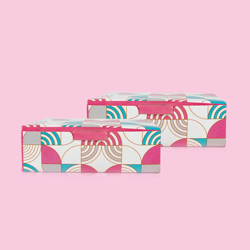 Paper Packing Boxes Set - 4.5 x 3 x 1.5 Inches | Paper Gift Packages/ 6 Pcs/ Packaging Boxes for Wedding - Bags & Pouches