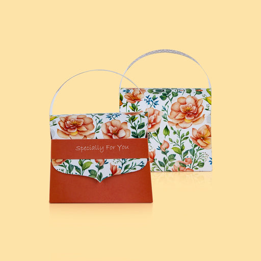 Paper Hand Bag Box Set - 4 x 4 x 3.5 Inches | 6 Pcs/ Paper Packing Box/ Paper Gift Packages for Wedding - Bags & Pouches