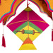 Hanging Kandil | Handmade Kandil/ Kite Design Paper Kandil for Home Decor - Wall Hanging