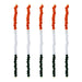 Toran Set - 55 x 2 Inches | 5 Pcs/Artificial Flower Thoran/ Tricolor Flower Mala Wall Hanging for Republic Day - Toran