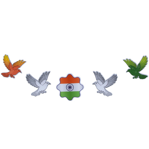 Wall Hanging Decor | Birds With National Flag Design Wall Decoration/ Wall Hanger/ Republic Day Decor - Wall Hanging