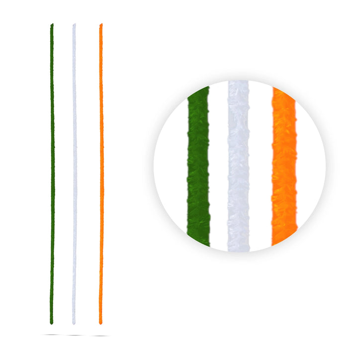 Toran Set | 9 Pcs/ Artificial Flower Thoran/ Tricolor Flower Mala/ Wall Hanging for Republic Day - Toran