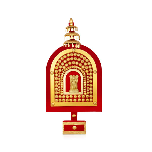Thidambu - 31 x 14 Inches | Nettipattam Wall Hanging/ Decorative Elephant Nettipattam for Home & Temple - Wall Hanging