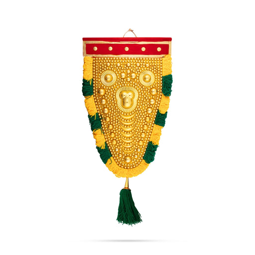 Nettipattam Wall Hanging - 30 x 15 Inches | Decorative Nettipattam/ Decorative Hanging for Wall Decoration - Wall Hanging