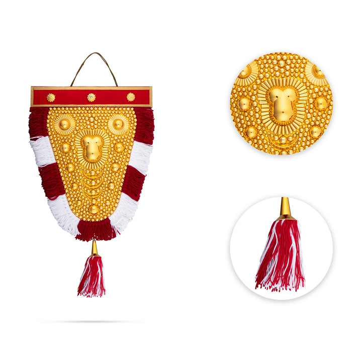 Nettipattam Wall Hanging - 21 x 13 Inches | Decorative Nettipattam/ Decorative Hanging for Wall Decoration - Wall Hanging