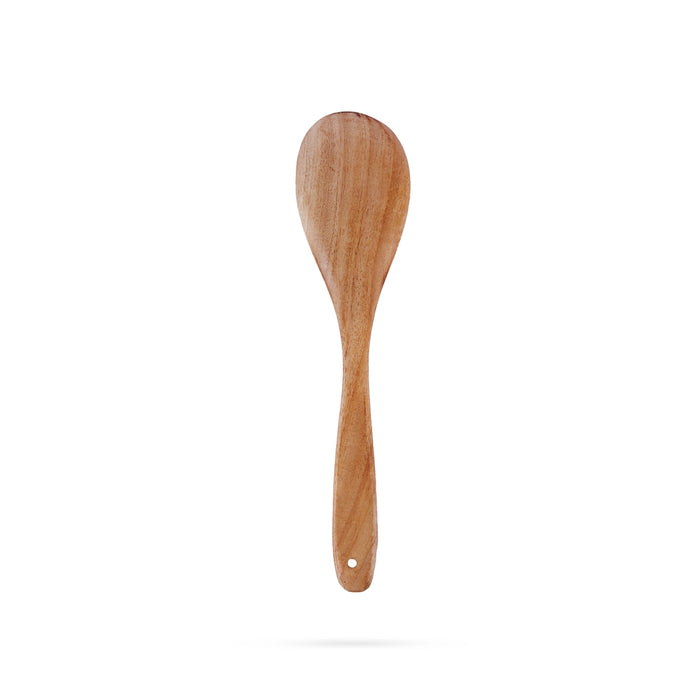 Wooden Spoon Set - 12 x 2.75 Inches | 3Pcs/ Non Stick Kitchen Utensil/Wooden Spatula/ Kitchen Spoon for Cooking - Kitchen