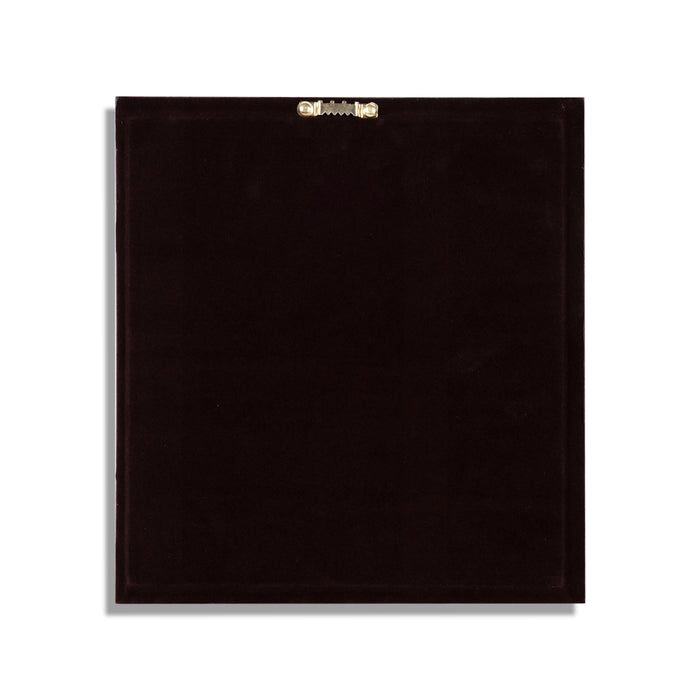 Balaji Murti Photo Frame - 10 X 11 Inches | 999 Silver Foil Picture Frame/ Wall Picture For Pooja Room - Hindu God Photos & Frames