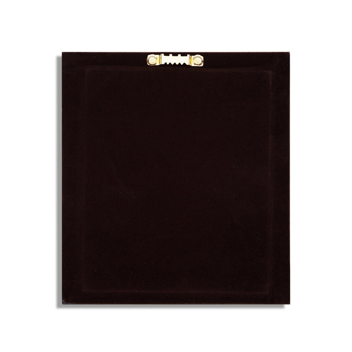 Balaji Murti Photo Frame - 7 X 7.5 Inches | 999 Silver Foil Picture Frame/ Wall Picture For Pooja Room - Hindu God Photos & Frames