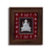 Lakshmi Murti Photo Frame - 8 X 7 Inches | 999 Silver Foil Picture Frame/ Wall Picture For Pooja Room - Hindu God Photos & Frames