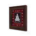 Lakshmi Murti Photo Frame - 8 X 7 Inches | 999 Silver Foil Picture Frame/ Wall Picture For Pooja Room - Hindu God Photos & Frames