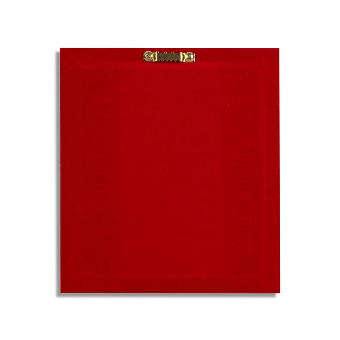 Lakshmi Murti Photo Frame - 8 X 7 Inches | 999 Silver Foil Picture Frame/ Wall Picture For Pooja Room - Hindu God Photos & Frames