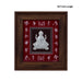Lakshmi Murti Photo Frame - 8 X 7 Inches | 999 Silver Foil Picture Frame/ Wall Picture For Pooja Room - Hindu God Photos & Frames