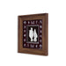 Radha Krishna Murti Photo Frame - 8 x 7 Inches | 999 Silver Foil / Wall Picture Frame/ Wall Decor For Pooja Room - Hindu God Photos & Frames