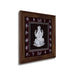 Lakshmi Murti Photo Frame - 11 X 10.5 Inches | 999 Silver Foil Picture Frame/ Wall Picture For Pooja Room - Hindu God Photos & Frames