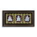 Lakshmi Ganesh Saraswati Murti Photo Frame - 10 X 20 Inches | Picture Frame/ 999 Silver Wall Picture For Pooja - Hindu God Photos & Frames