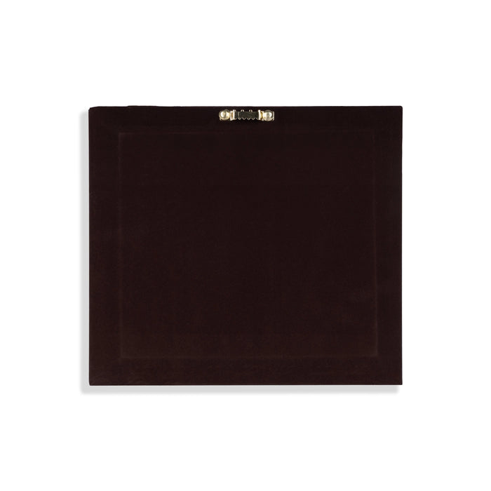 Lakshmi Ganesh Murti Photo Frame - 10 X 9 Inches | 999 Silver Foil Picture Frame/ Wall Picture For Pooja Room - Hindu God Photos & Frames