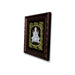 Lakshmi Murti Photo Frame - 10 X 9 Inches | 999 Silver Foil Picture Frame/ Wall Picture For Pooja Room - Hindu God Photos & Frames
