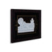 Sri Ranganathar Photo Frame - 6 X 7 Inches | 999 Silver Foil Picture Frame/ Wall Picture For Pooja Room - Hindu God Photos & Frames