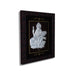 Saraswati Murti Photo Frame - 6 X 7 Inches | 999 Silver Foil Picture Frame/ Wall Picture For Pooja Room - Hindu God Photos & Frames